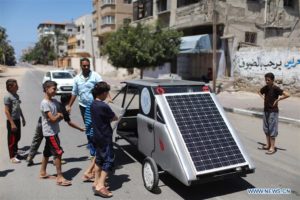 solar car gaza